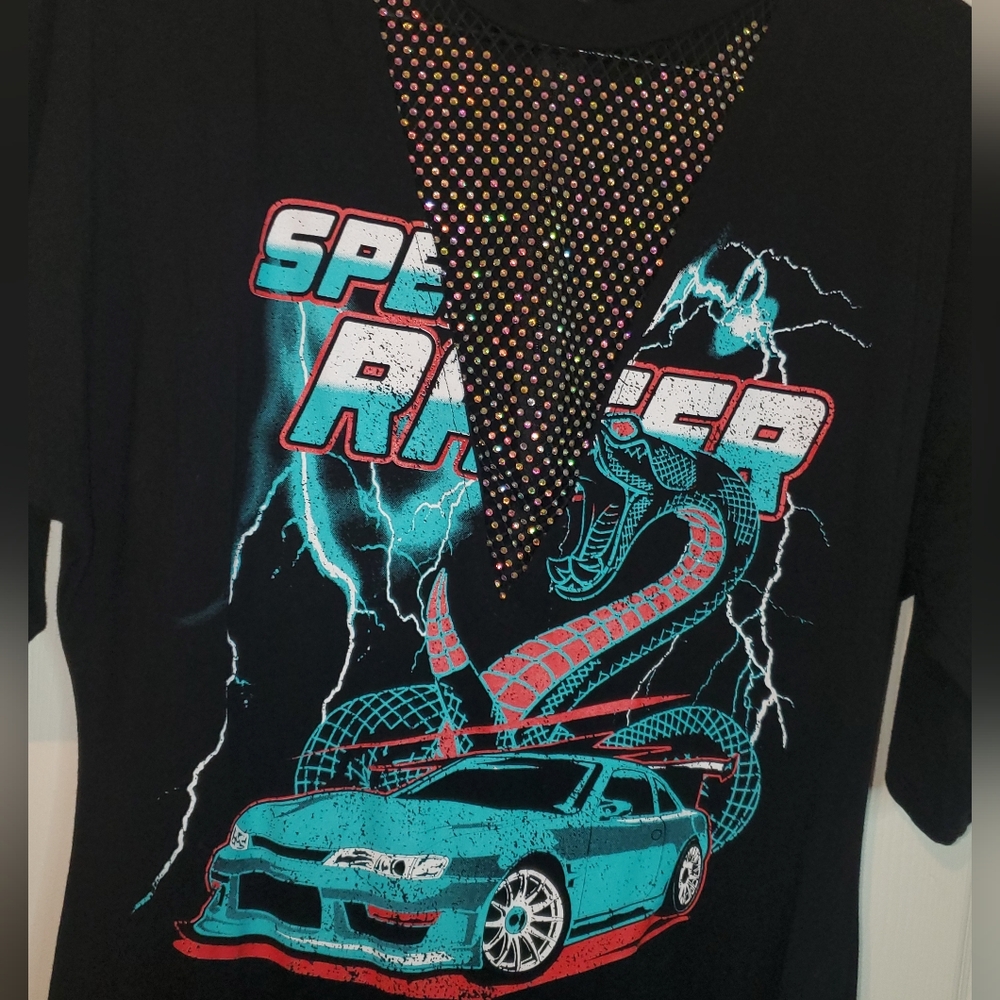 Fashion Nova speedy romper, black, XL - Picture 6 of 10